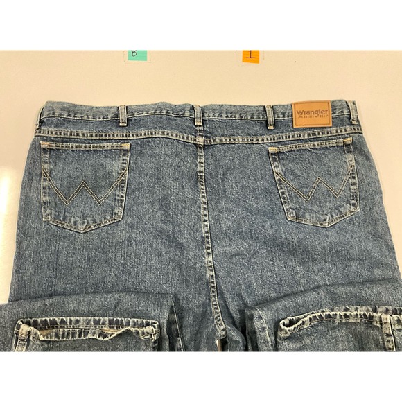 Men's Wrangler Rugged Wear Medium Wash Denim 54X30 - Picture 5 of 11